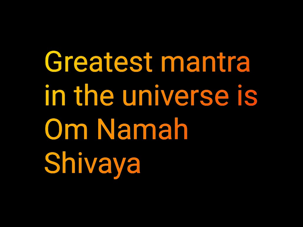 aum namah shivaya mantra lyrics